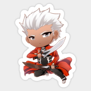 FateSN: Chibi Archer Sticker